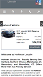Mobile Screenshot of hoffmanlincoln.com