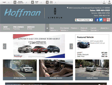 Tablet Screenshot of hoffmanlincoln.com